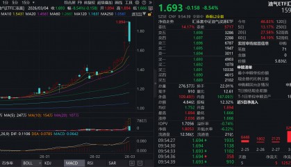 中东冲突蔓延，全球股票市场承压！三桶油两连板后大幅回调，油气ETF汇添富(159309)跌超8%，资金逆势涌入超9亿元！油价、油运后市怎么看？