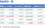 股票行情快报：华胜天成（600410）5月20日主力资金净卖出1.91亿元