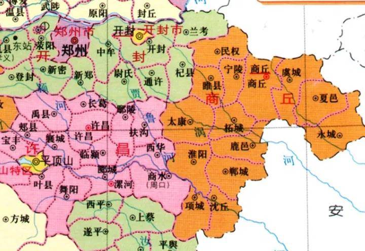 1965年，河南周家口正式继承了陈州府，小镇为何逆袭淮阳？