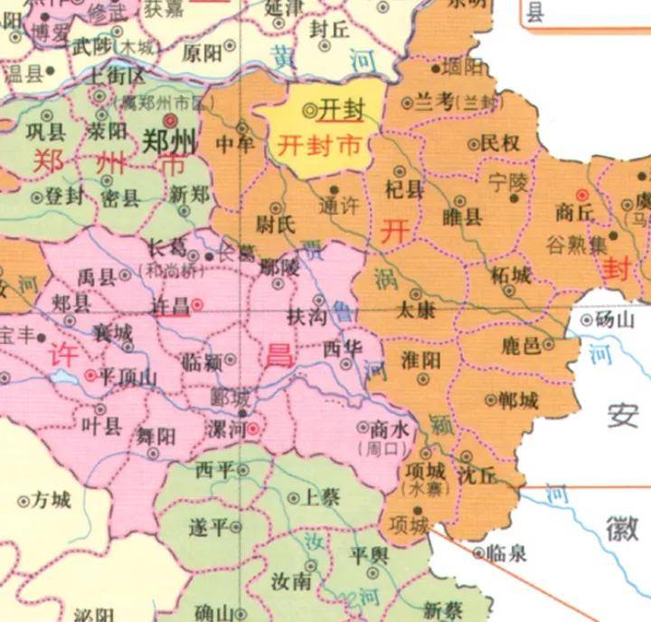 1965年，河南周家口正式继承了陈州府，小镇为何逆袭淮阳？