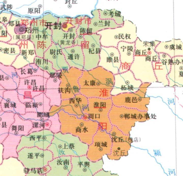 1965年，河南周家口正式继承了陈州府，小镇为何逆袭淮阳？